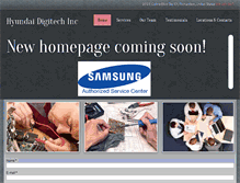 Tablet Screenshot of hyundaidigitech.com